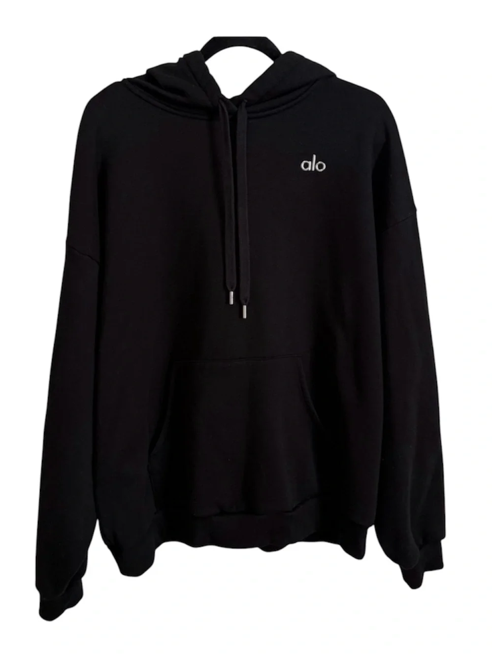 Alo Yoga Accolade Sweatshirt Hoodie Black Size Large